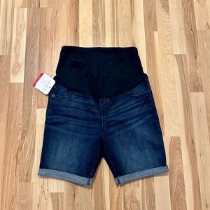 Isabel maternity jean shorts